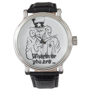 Reloj De Pulsera Tío SAM - Dondequiera que estén tus acres… Vigila