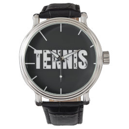 Reloj De Pulsera Tipografía de tenis única entrenador de Chicas de 