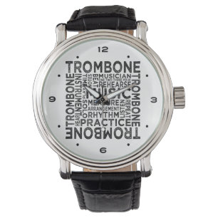 Reloj De Pulsera Tipografía del Trombone