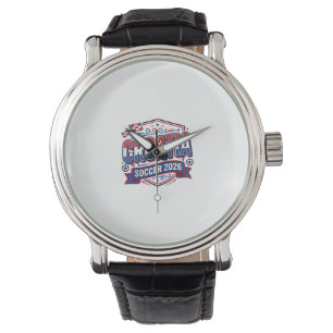 Reloj De Pulsera Tipografía Negrita de País de Fútbol de Croacia 20