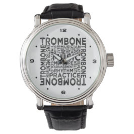 Reloj De Pulsera Tipografía trombónica