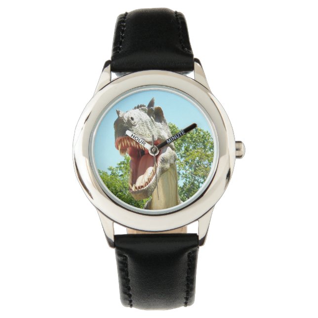 Reloj De Pulsera Tirannosauro Rex Dinosaurio (Anverso)