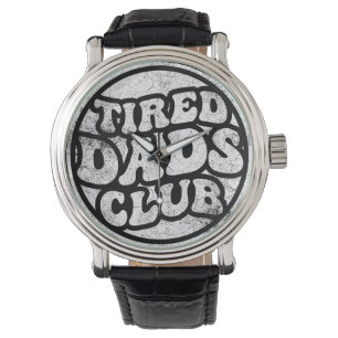 Reloj De Pulsera Tired Dads Club Funny