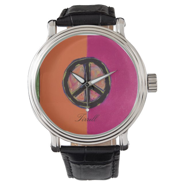 Reloj De Pulsera Tirrell Peace Watch (Anverso)