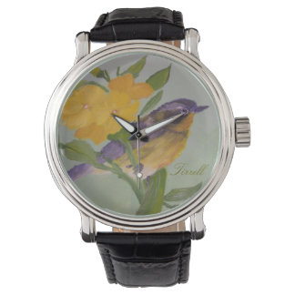 Reloj De Pulsera Tirrell Yellow Bird Watch