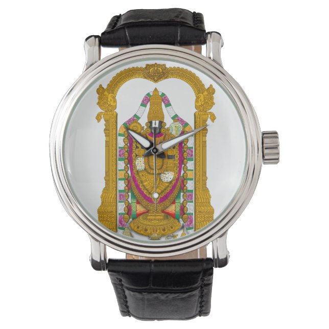Reloj De Pulsera Tirupati Balaji Clock & Home Wall Decor (Anverso)