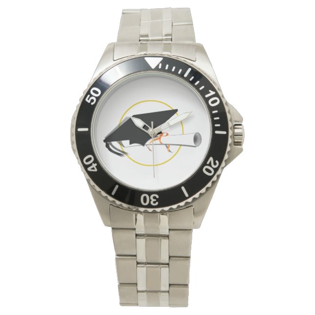 Reloj De Pulsera Título de graduación y diploma (Anverso)