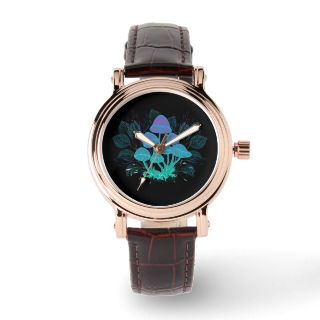 Reloj De Pulsera Toadstools en Bushes (Anverso)