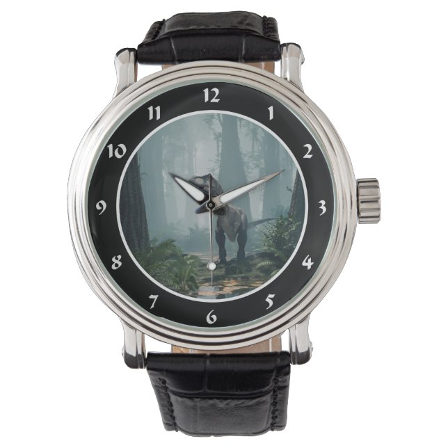 Reloj De Pulsera Toalla T-Rex (Anverso)