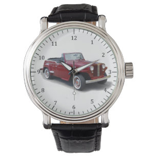 Reloj De Pulsera Tocador rojo de 1950