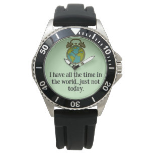 Reloj De Pulsera "Todo el tiempo en el mundo"