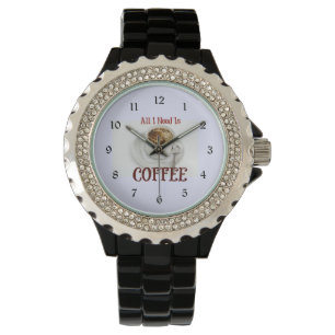 Reloj De Pulsera Todo lo que necesito es café