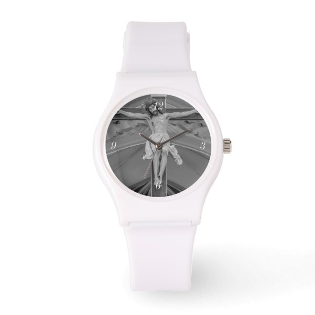 Reloj De Pulsera Todo Para Usted Escala De Grises (Anverso)