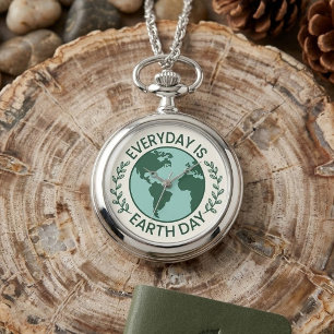 Reloj De Pulsera Todos los Días son el Día de la Tierra - Amante de