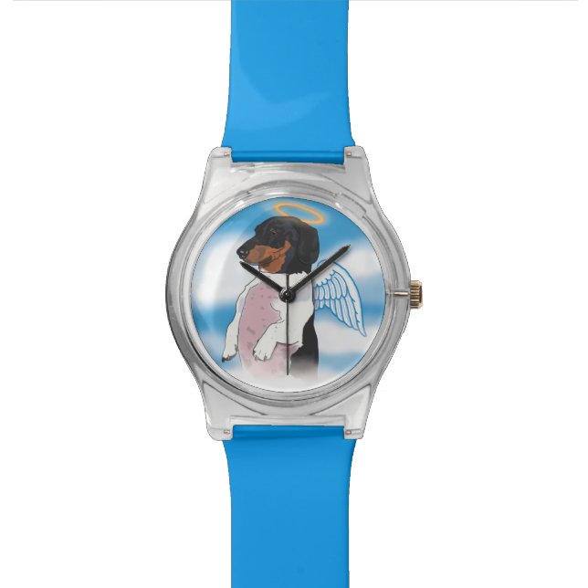 Reloj De Pulsera Todos Los Perros Van Al Cielo (De cerca)