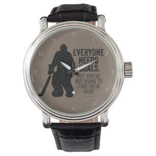 Reloj De Pulsera Todos necesitan objetivos (hockey)