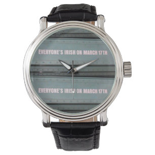 Reloj De Pulsera Todos son irlandeses...