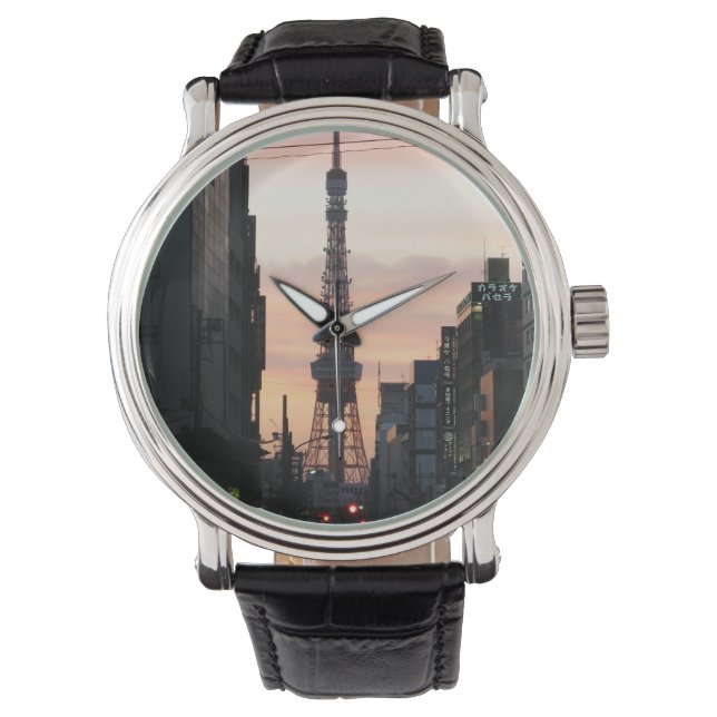 Reloj De Pulsera Tokyo Tower Sunrise 東 京 タ ワ 日 の 出 (Anverso)