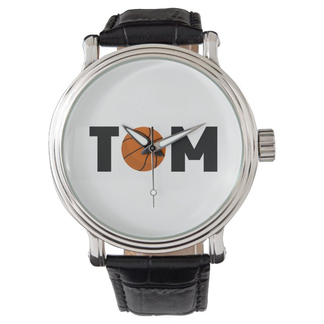 Reloj De Pulsera Tom Basketball (Anverso)
