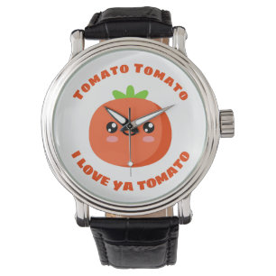 Reloj De Pulsera Tomate tomate te amo tomate