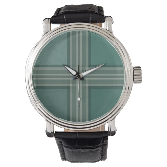 Reloj De Pulsera Tonos verdes (Anverso)