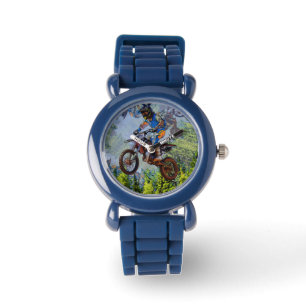 Reloj De Pulsera Tontos en bicicleta-Motocross Racers