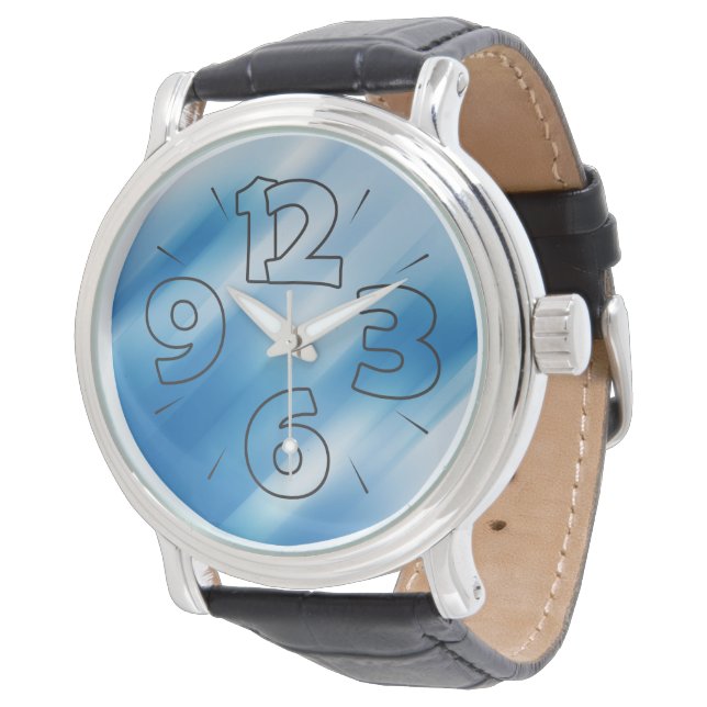 Reloj De Pulsera Topacio azul (Angular)