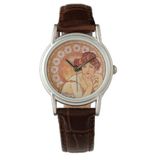 Reloj De Pulsera Topaz por Alphonse Mucha