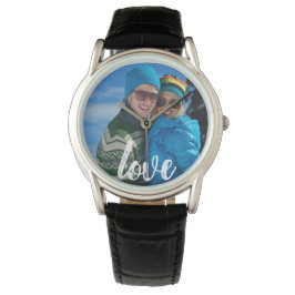 Reloj De Pulsera Topografía de amor cepillado Vigilancia fotográfic