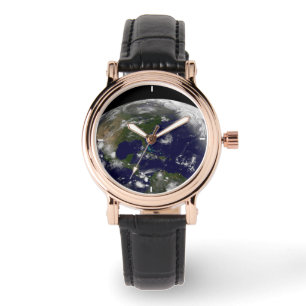 Reloj De Pulsera Tormentas Tropicales En El Planeta Tierra.