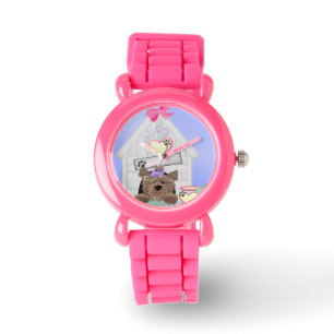 Reloj De Pulsera Torneo de correa para purpurina Yorkie
