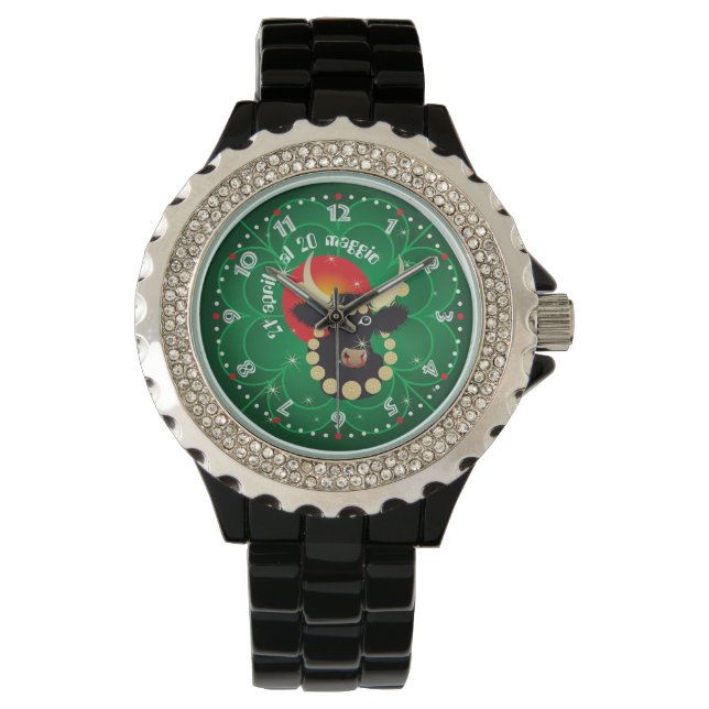 Reloj De Pulsera Toro 21 al 20 Orologio Aprile maggio (Anverso)