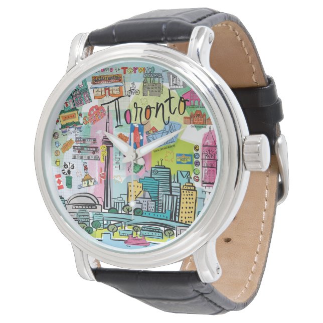 Reloj De Pulsera Toronto, Canadá (Angular)