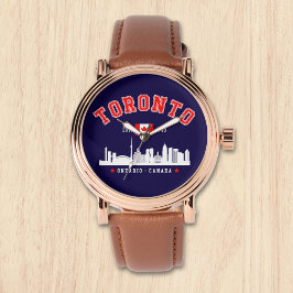 Reloj De Pulsera Toronto Canada Skyline City