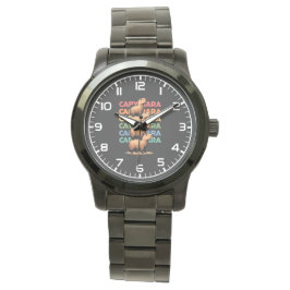 Reloj De Pulsera Torre Capybara