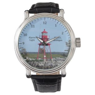 Reloj De Pulsera torre de vigilancia Alpena Light