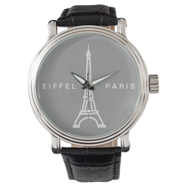 Reloj De Pulsera Torre Eiffel (Anverso)