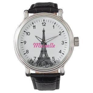 Reloj De Pulsera Torre Eiffel París personalizada