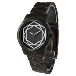 Reloj De Pulsera Torre (-) / Pulsera negra sobredimensionada Person