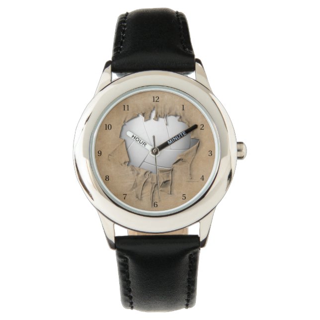 Reloj De Pulsera Torsión de control de voleibol (Anverso)