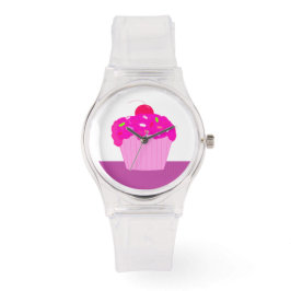 Reloj De Pulsera Torta con rociadores y cerezo
