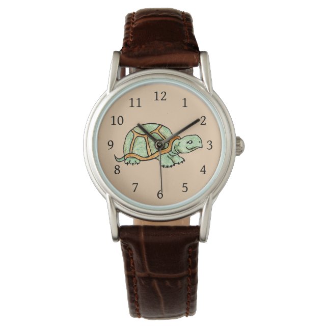 Reloj De Pulsera Tortuga (Anverso)