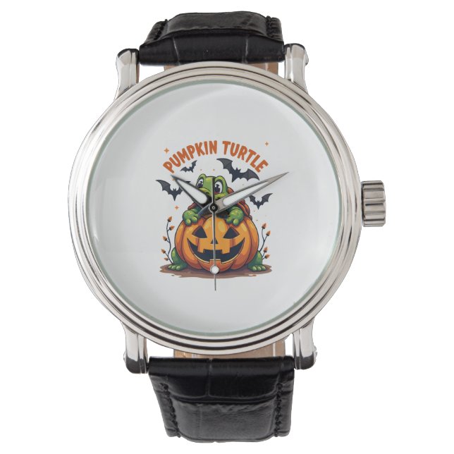 Reloj De Pulsera Tortuga de calabaza (Anverso)