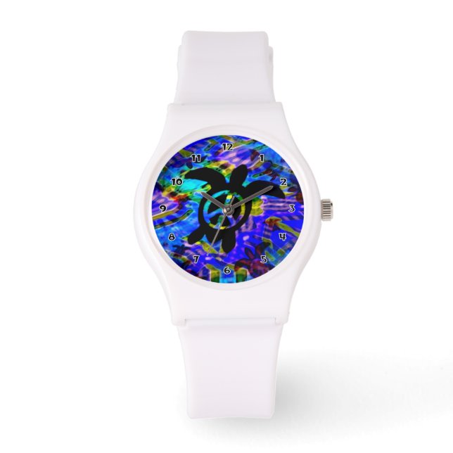 Reloj De Pulsera Tortuga de paz (Anverso)
