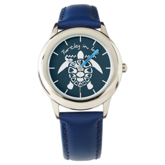 Reloj De Pulsera Tortuga enamorada - Tortuga (Anverso)