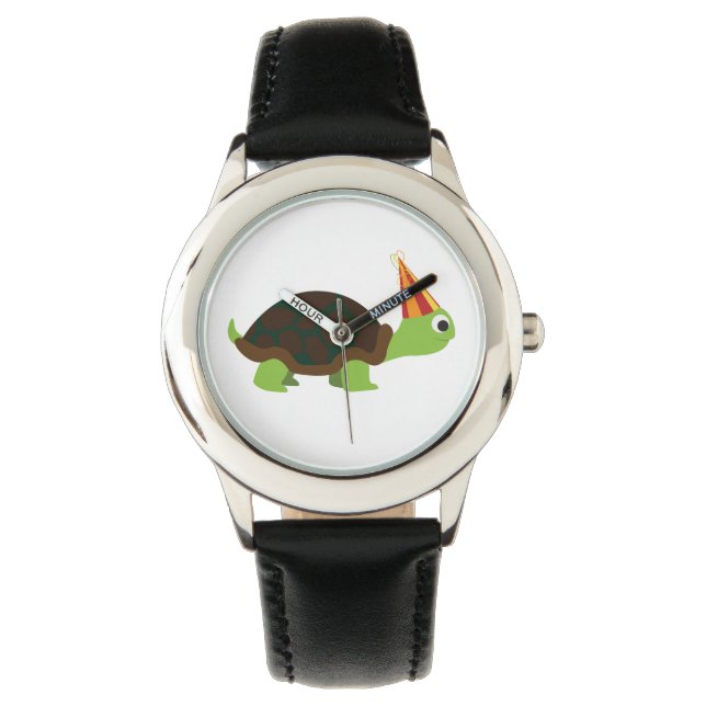 Reloj De Pulsera Tortuga fiesta (Anverso)