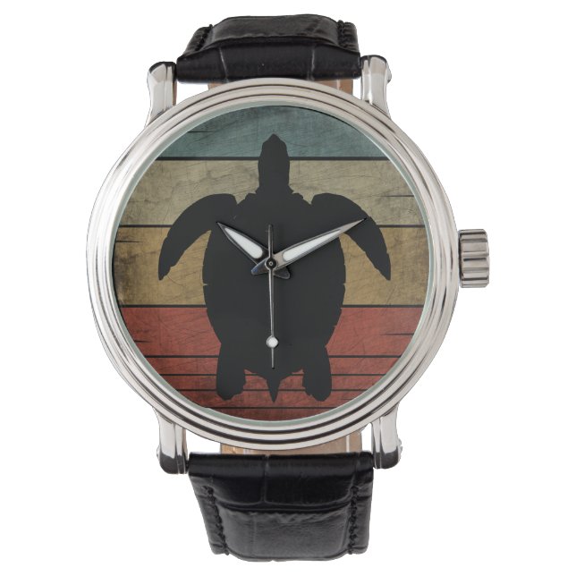 RELOJ DE PULSERA TORTUGA VINTAGE  (Anverso)