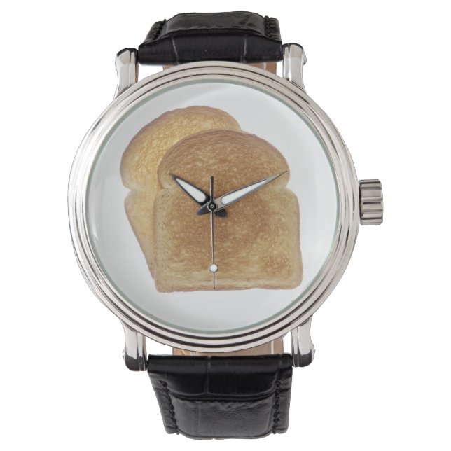Reloj De Pulsera Tosta de desayuno (Anverso)