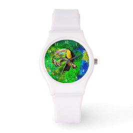 Reloj De Pulsera Toucan Bird Watch Toco