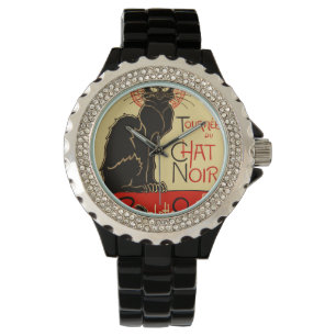 Reloj De Pulsera Tournée du Chat Noir Art Nouveau